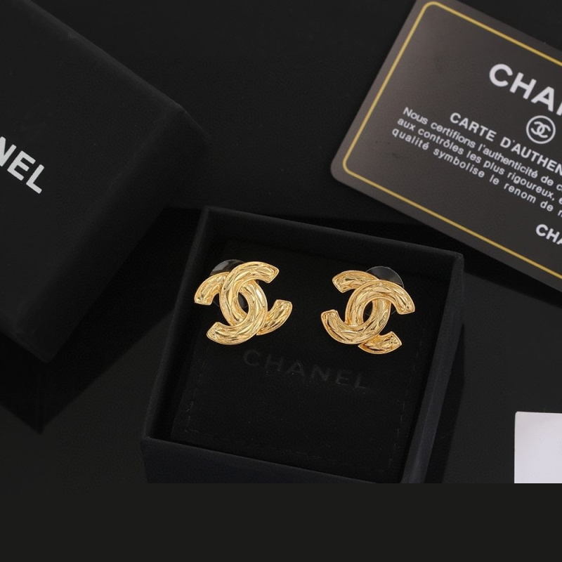 Ch*el earrings